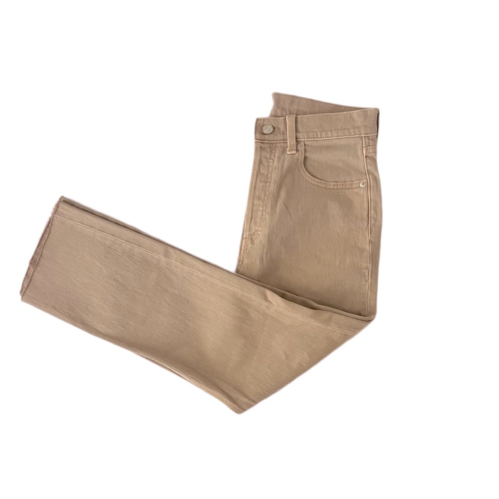 GAP Cheeky Straight High Rise in Wheat, Sz 28/6 Short- NWOT